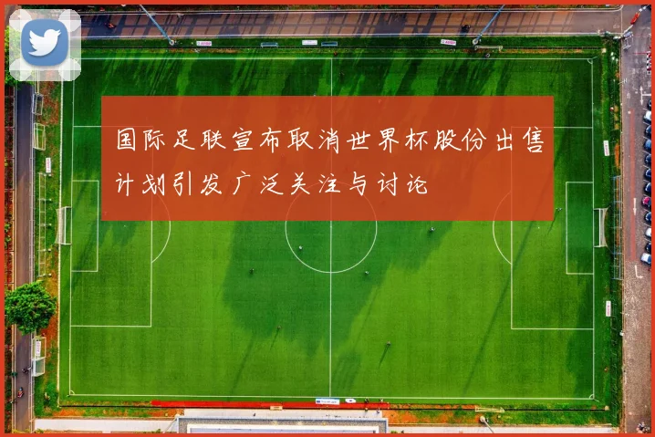 国际足联宣布取消世界杯股份出售计划引发广泛关注与讨论
